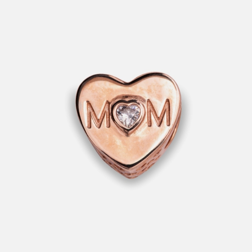 Authentic Pandora charm " mother heart CZ " rosegold #781881CZ